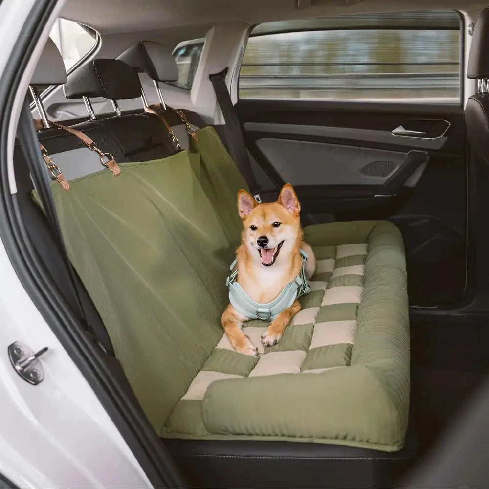 Dog Travel Safety Large Car Seat Bed