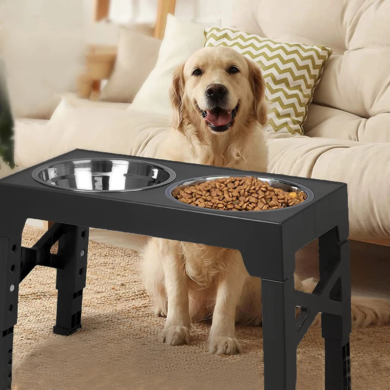 Elevated Dog Feeder Bowls