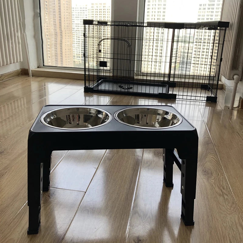 Elevated Dog Feeder Bowls