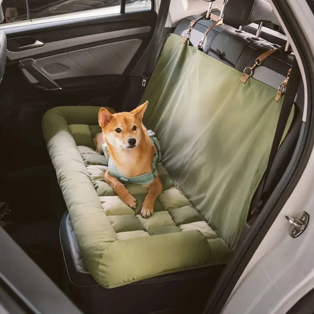 Dog Travel Safety Large Car Seat Bed